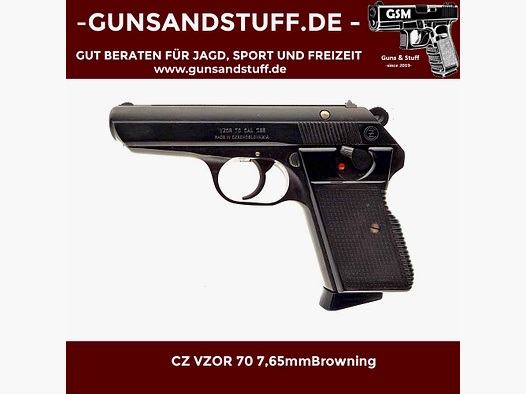 CZ VZOR 70 7.65mm Browning