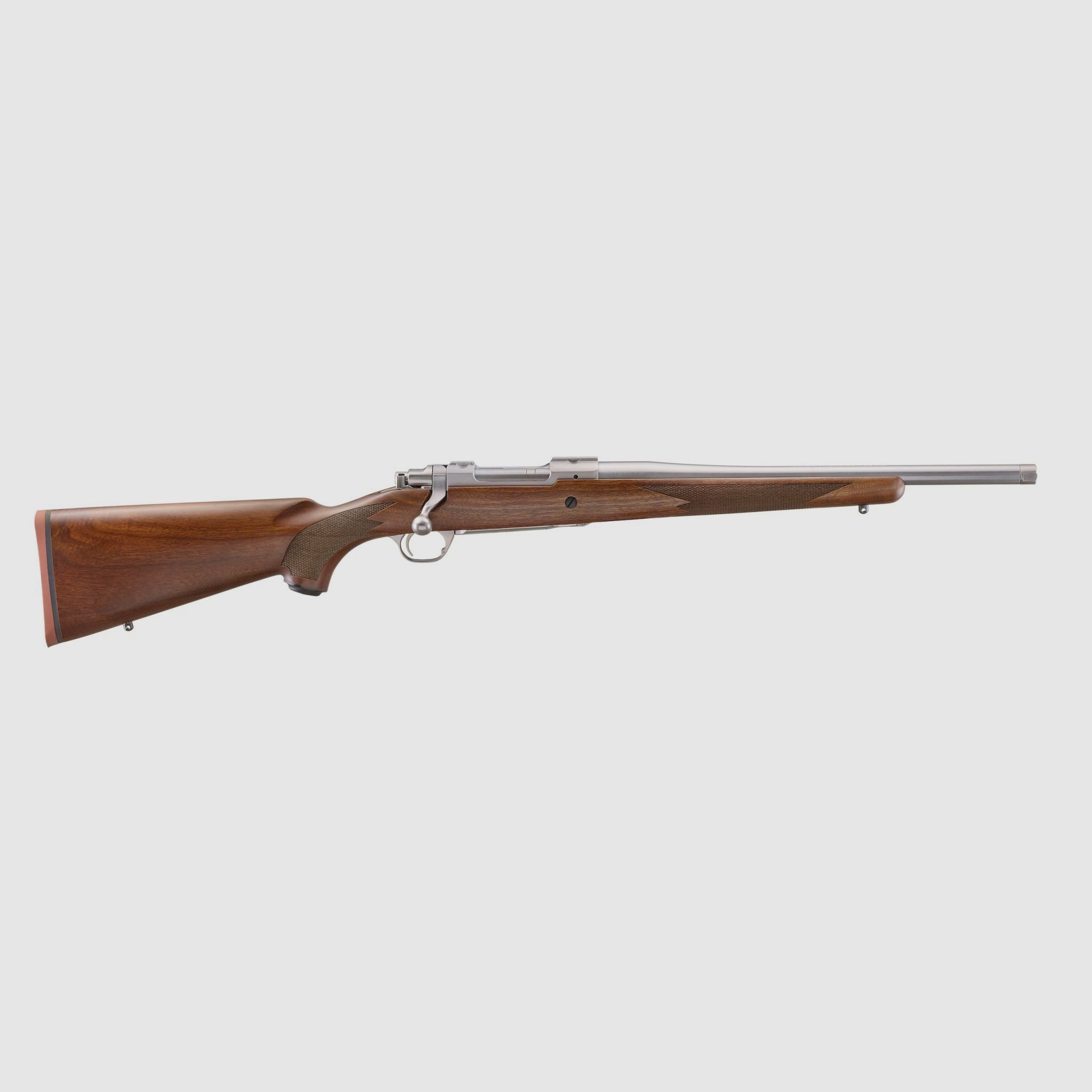 RUGER HAWKEYE® HUNTER .308 WIN 16,6"/42,2CM 5/8"-24 STAINLESS AMERICAN WALNUT