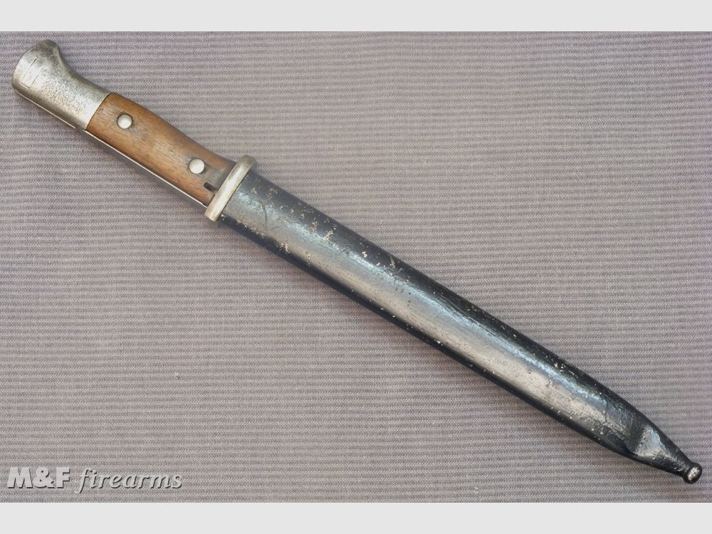 Deutsches Seitengewehr (SG) 84/98 n.A. Säge ausgeschliffen