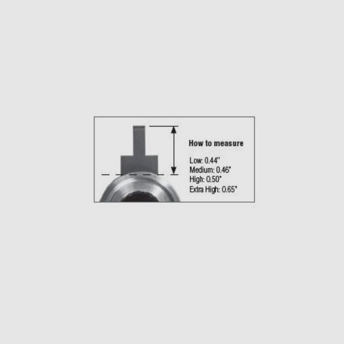 Magnum Research guidon moyen n° 17 BFR, image 2 sur 3