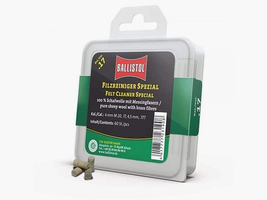 .17 Ballistol Klassik Filzreinigungs-Pfropfen