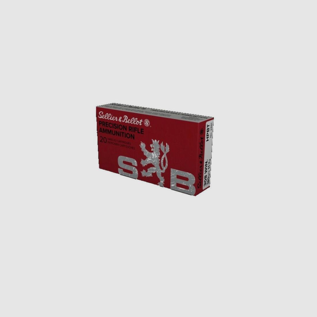 S&B CARICHE 308 WIN 180 GR HPBT