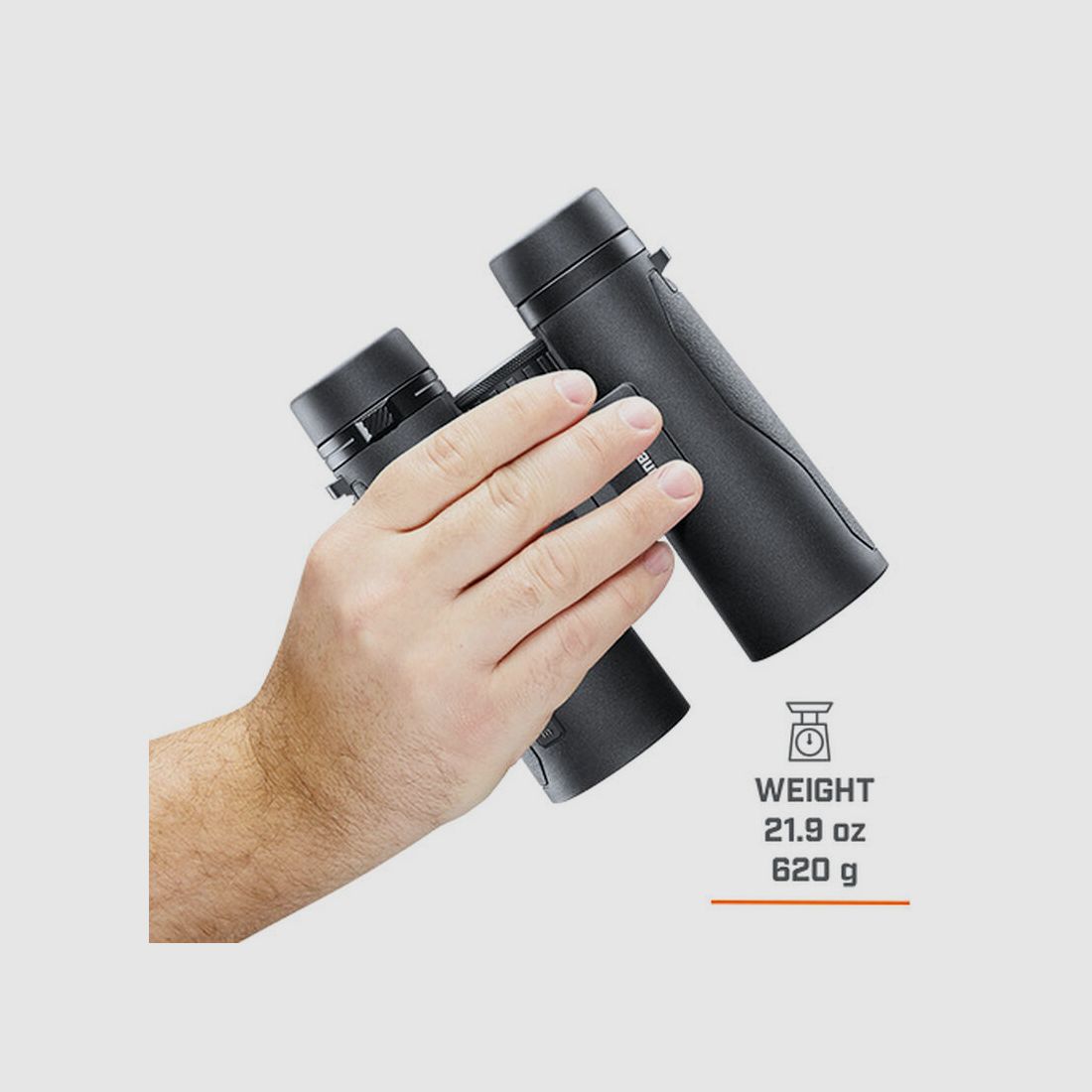 Binocolo Bushnell Engage 'X' 10x42mm, nero, EDX, FMC, senza piombo, immagine 8 di 9