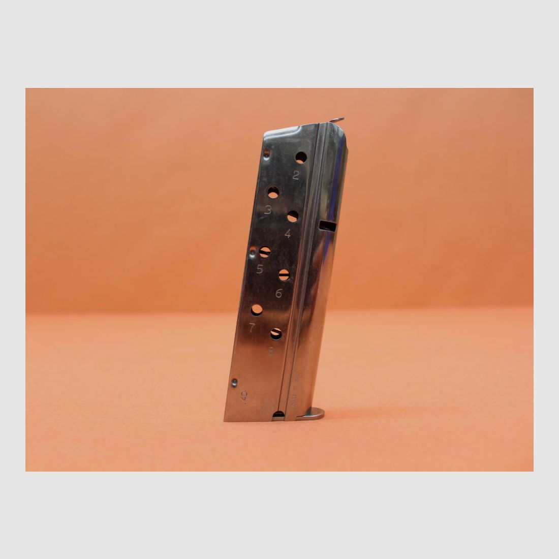 MEC-GAR Colt 1911: Magazin MEC-GAR 8-Schuss Stahl vernickelt .40S&W