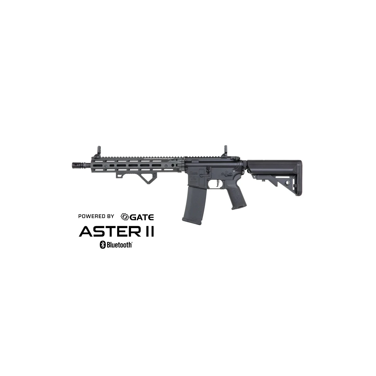 SA Daniel Defense® MK18 RIII M-LOK 14.5" (SA-P28 RIS III PRIME™ Aster II ETU BLDC™) Karabin Airsoft Wolny od 18 – Steel Grey -F-