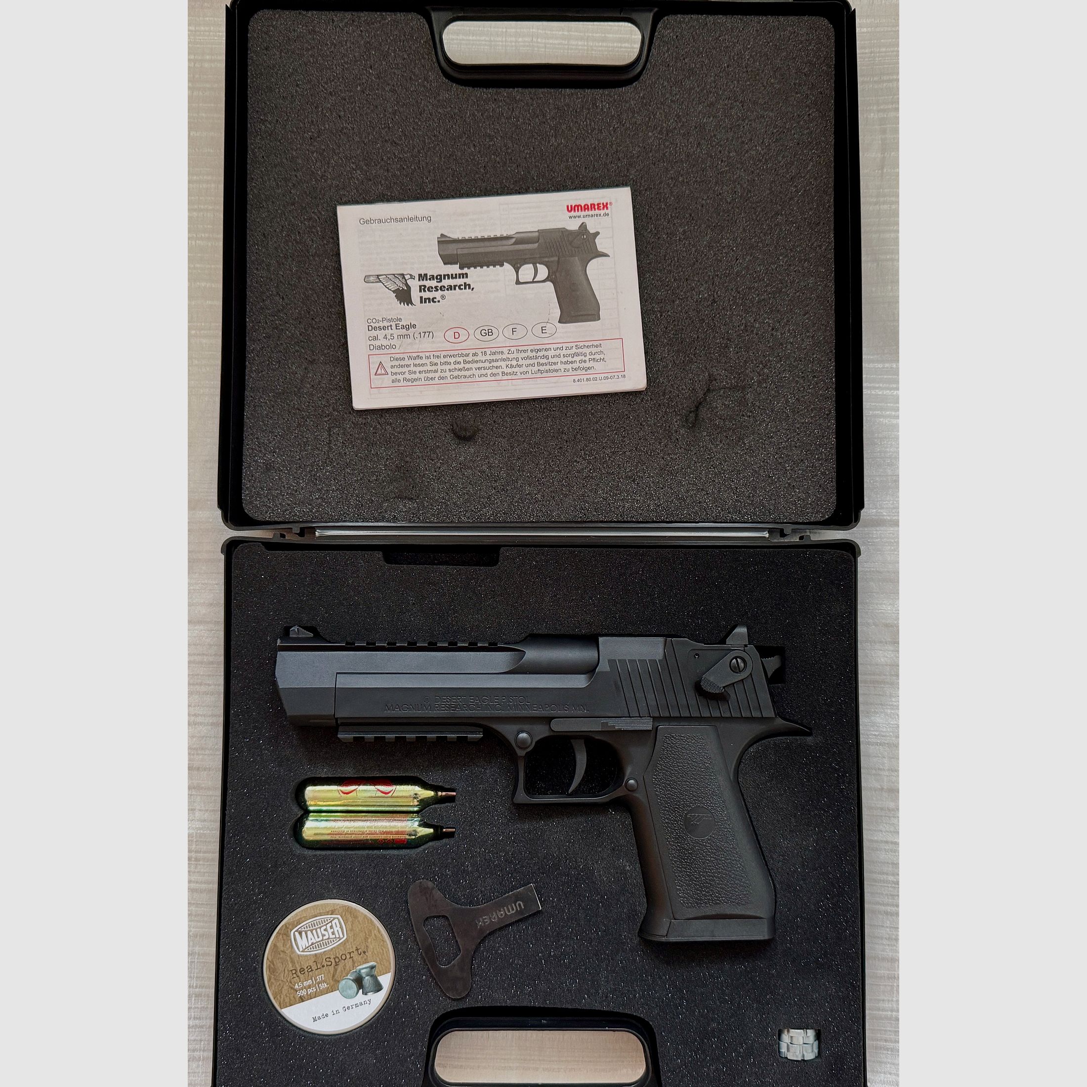 Magnum Research Inc. Desert Eagle (Umarex) 4.5mm Diabolo -- ABSOLUTE RARITY -- ---LIKE NEW---