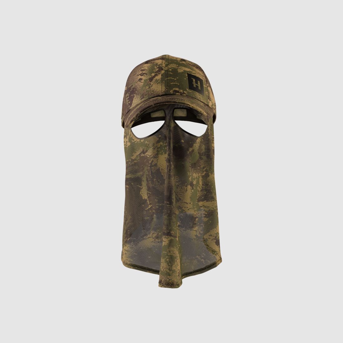 Härkila Kappe Deer Stalker Camo mit Tarnnetz