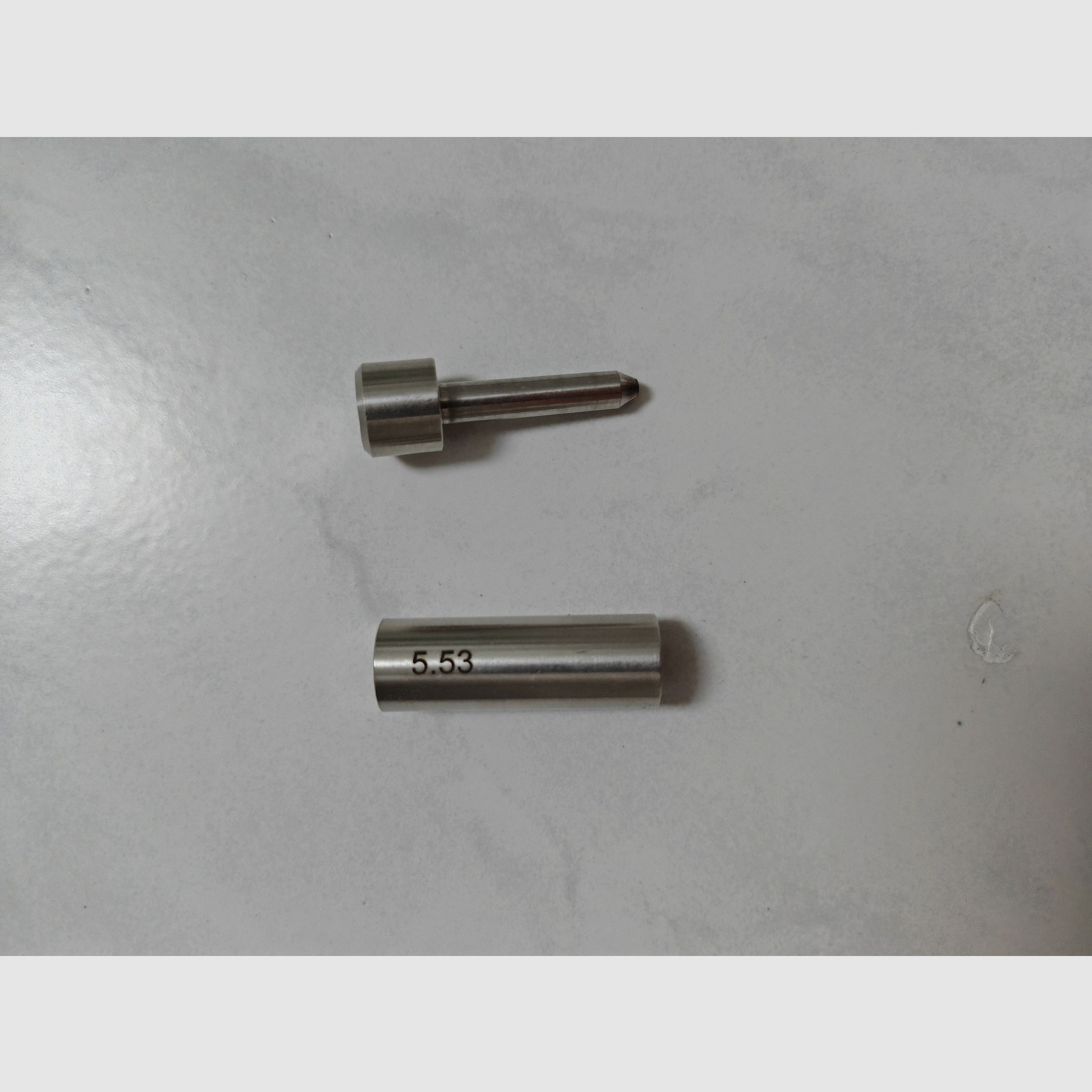 Pellet / Diabolo / Slug Sizer für .22 / 5,53 mm (.218) aus Edelstahl (5,50 und 5,52 auch möglich) | hochpräzise per CNC gefräst! NEUwertig