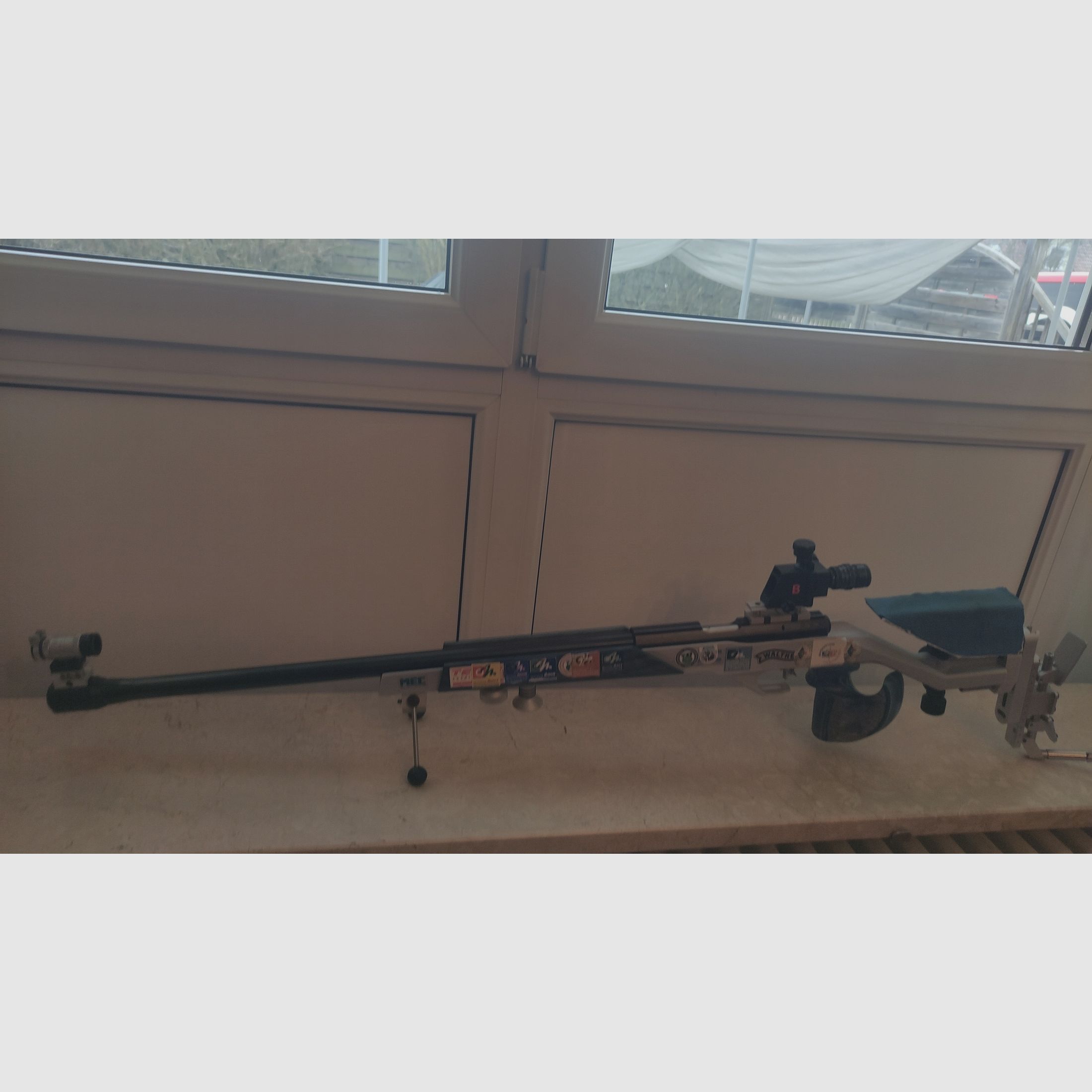 Walther KK 200 Super Match gebraucht mit umfangreichem Zubehör