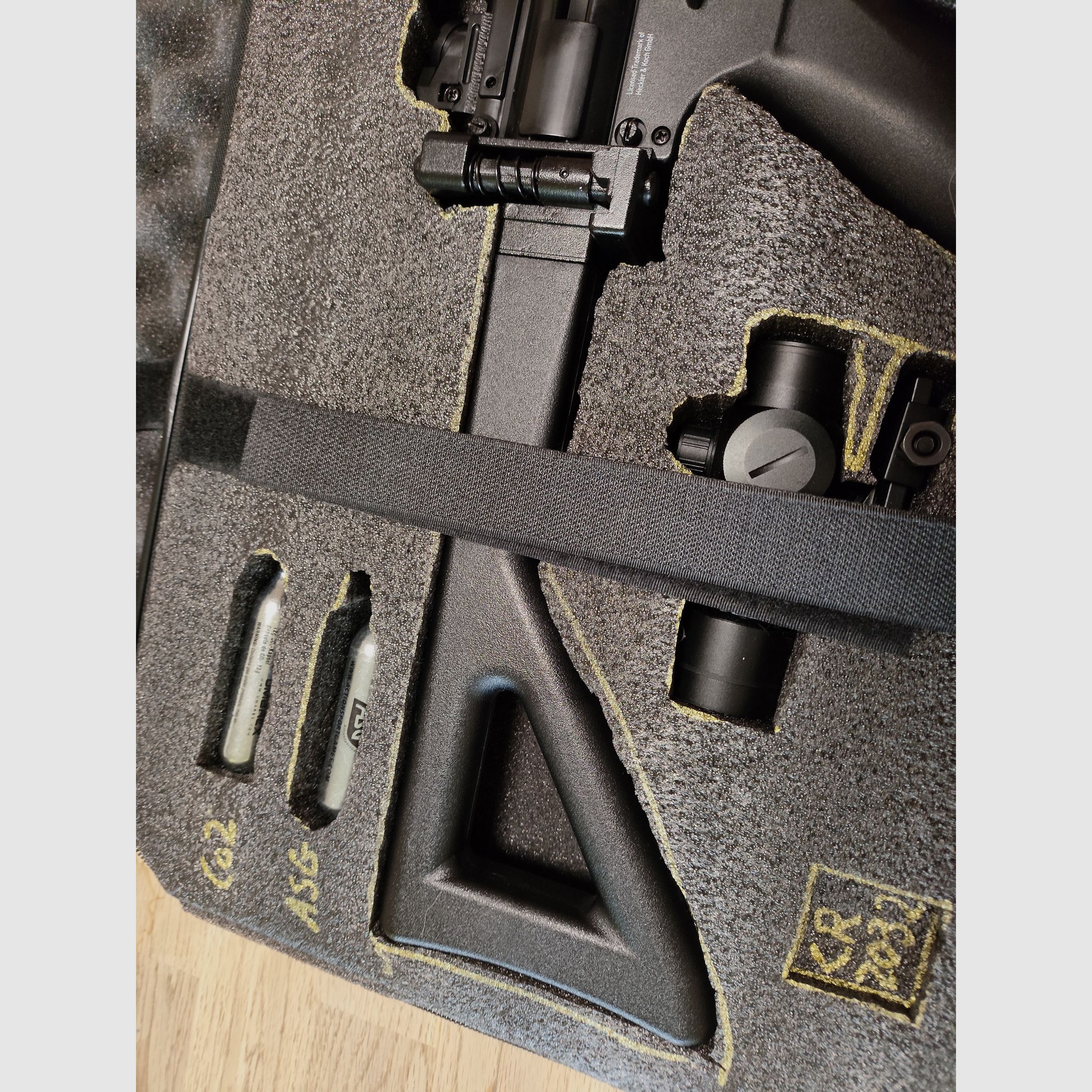 Heckler & Koch MP5 K-PDW Kal. 4,5 mm staal BB Co2 blowback