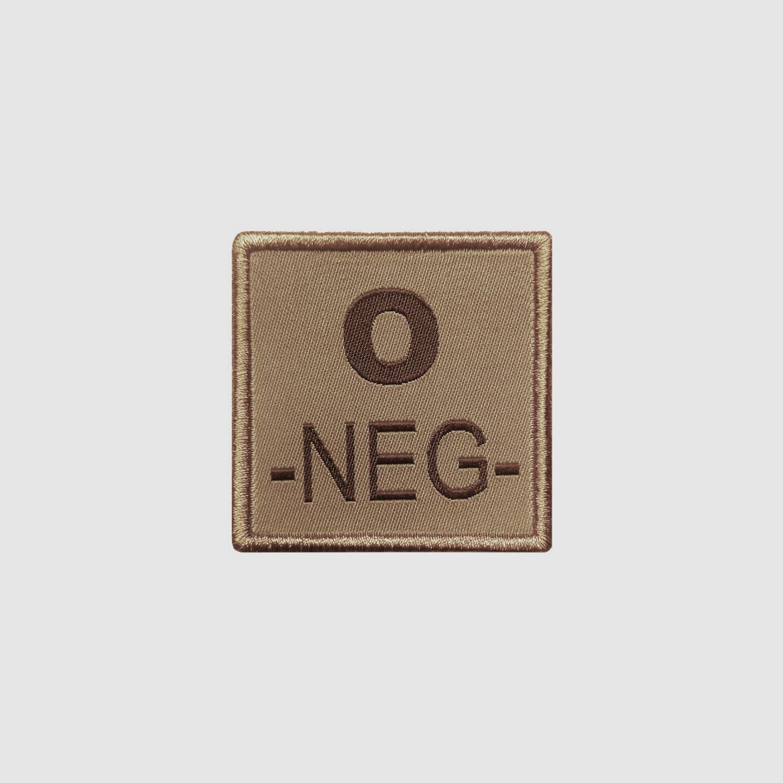 PATCH SANGUIN O NEGATIV TAN