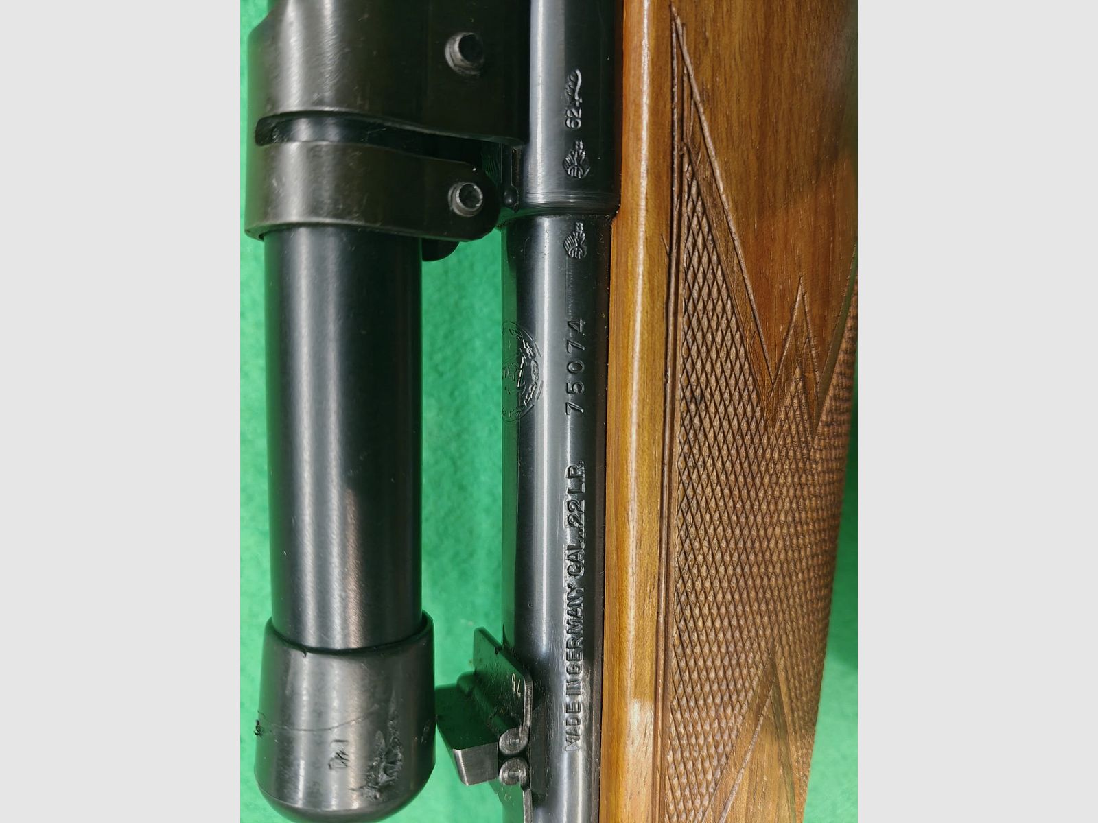 Krico .22lr Kleinkaliber Stuttgart mit Zielfernrohr