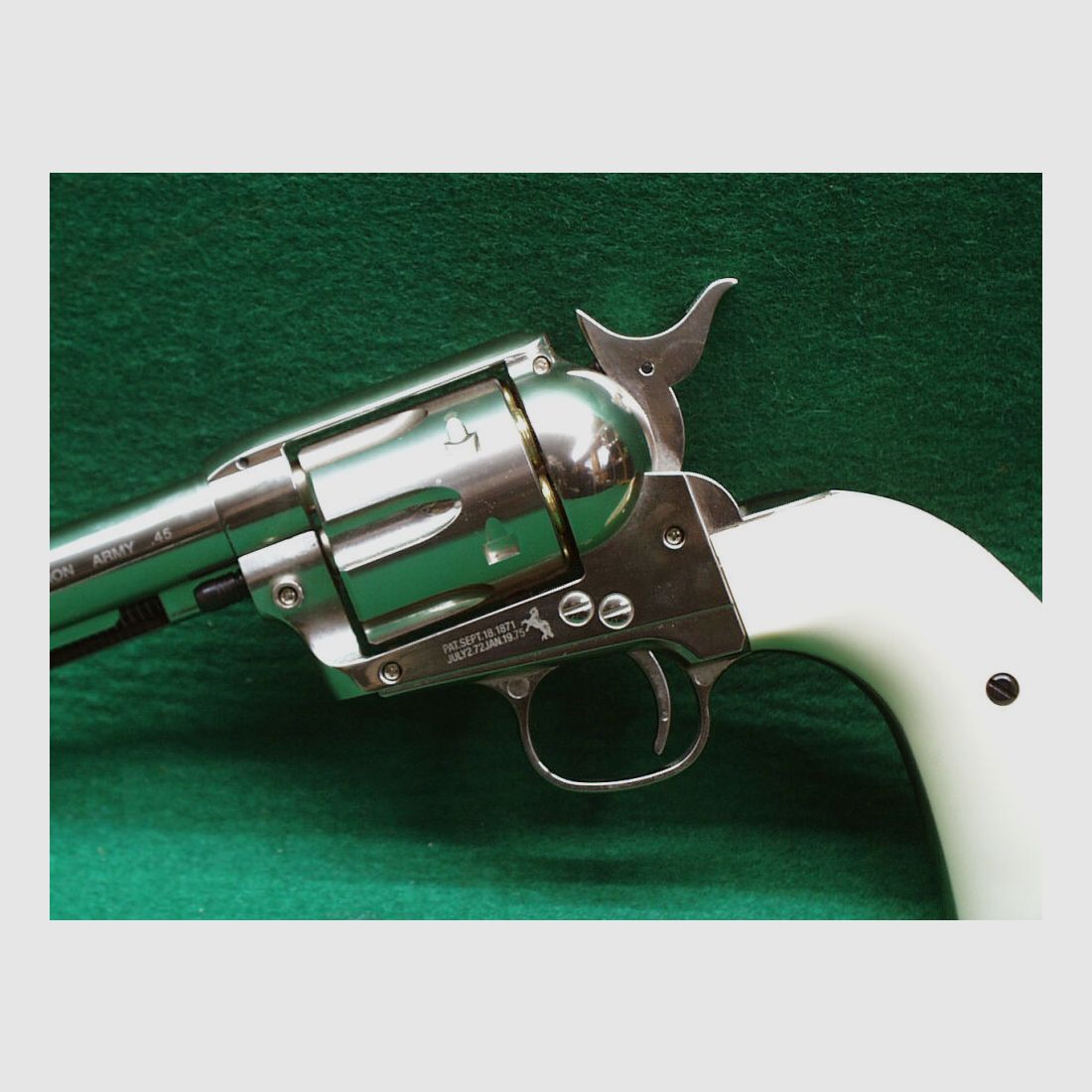 Umarex CO 2 Revolver - Colt Single Action Army .45, nickel