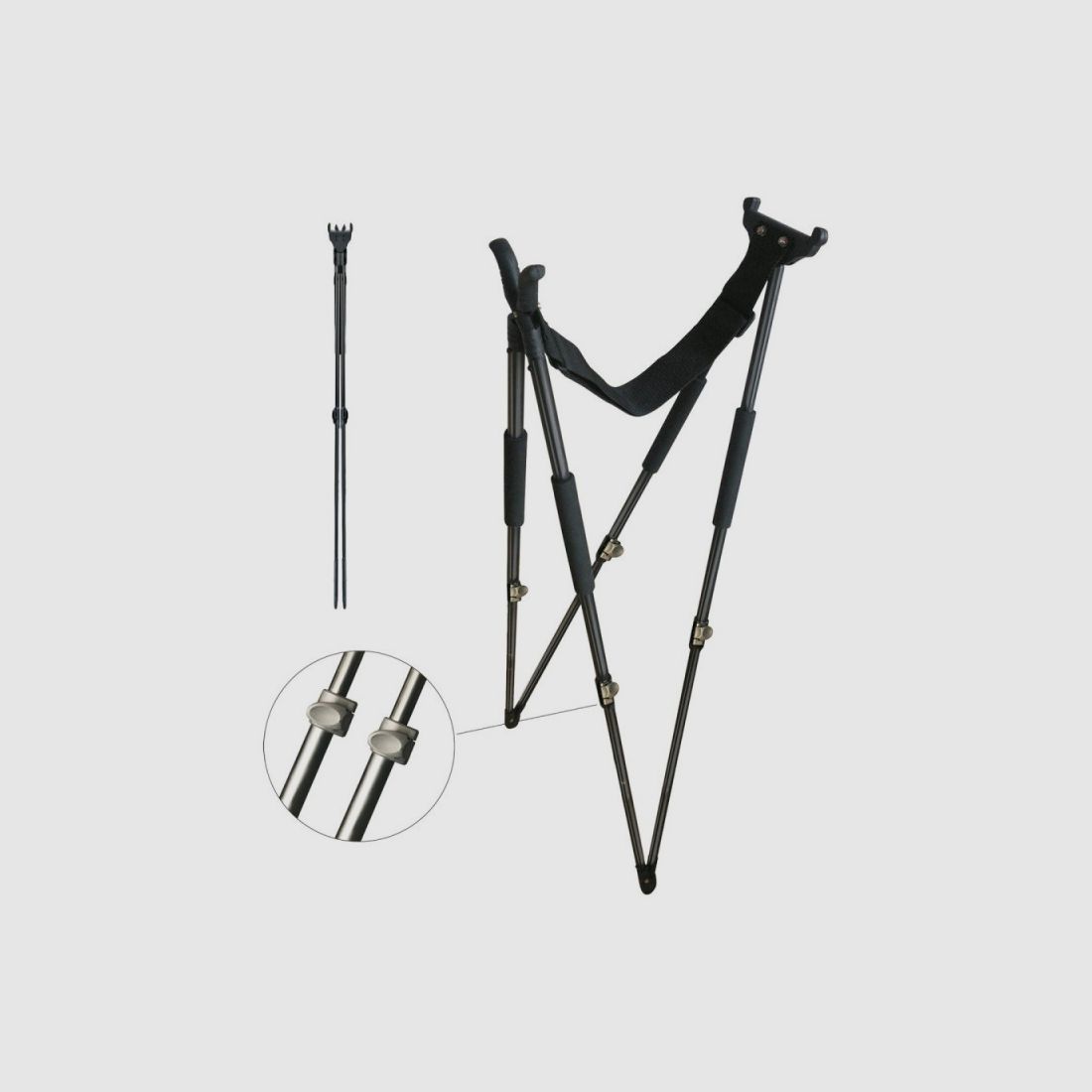 AKAH QUICK-LOCK supporto per tiro