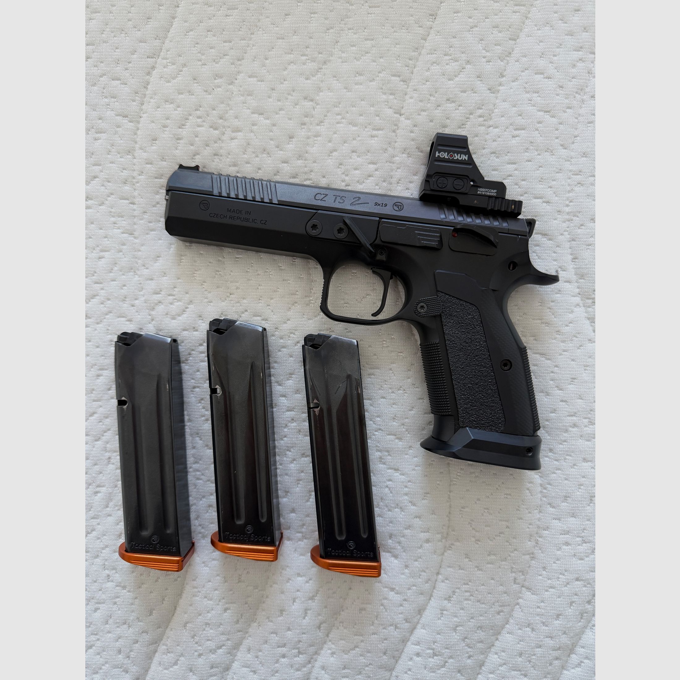 CZ TS 2 ORANGE HOLOSUN 507 COMP, image 2 of 4