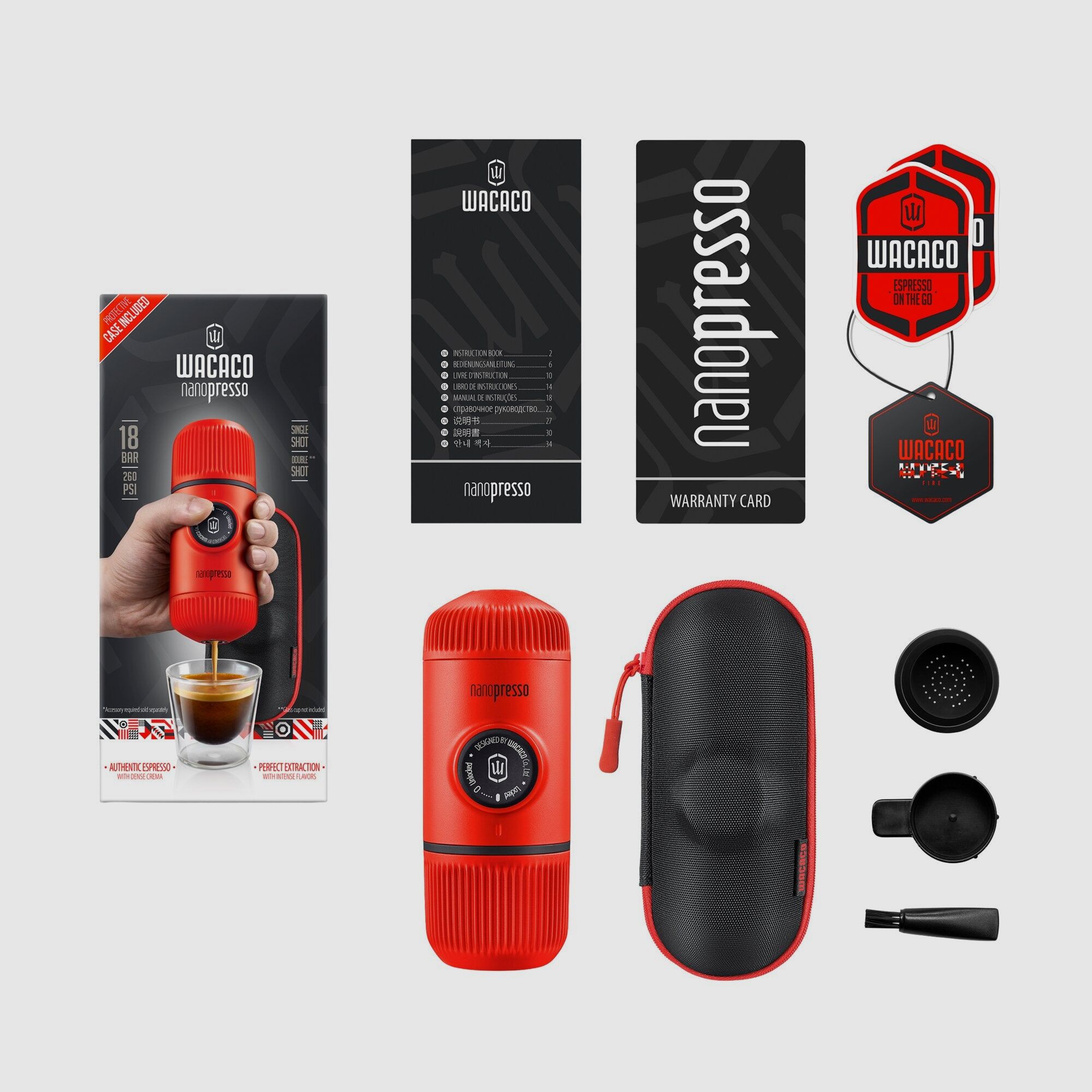 Portable Espresso Machine Nanopresso, black, image 11 of 14
