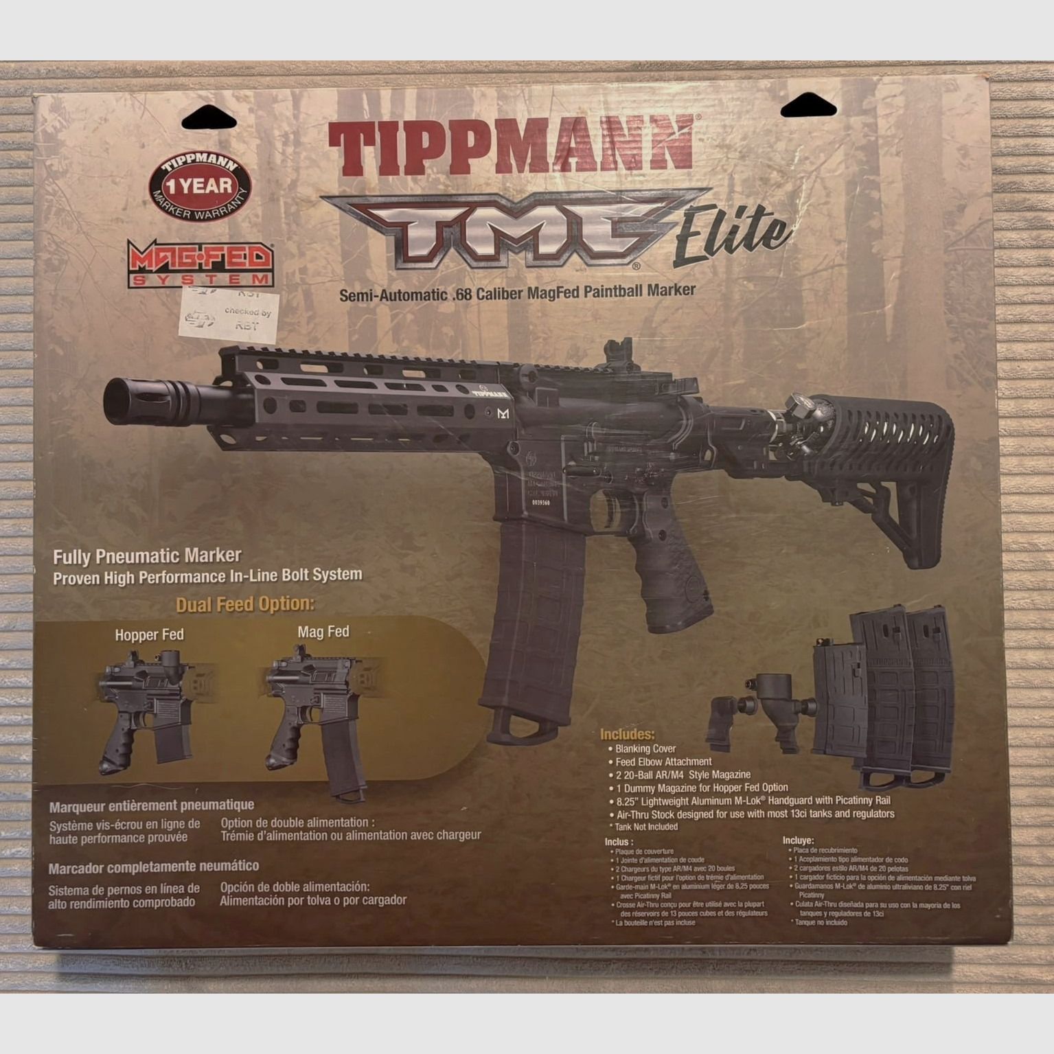 Tippmann TMC ELITE M4 Carbine Complete Set .68 lots of accessories !!