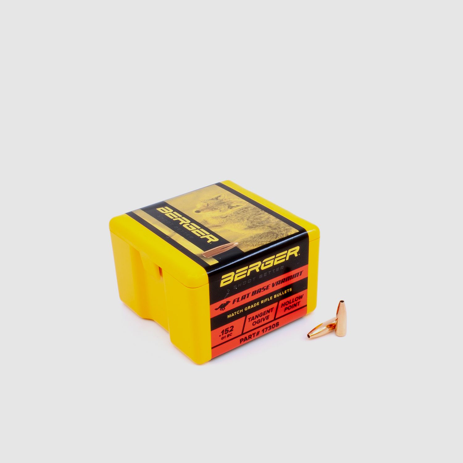 Proiettile Berger .17 FB Varmint 25GR 200 pezzi