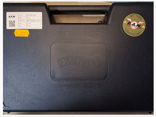 Walther PPQ RAM cal. 43, as new, collection liquidation