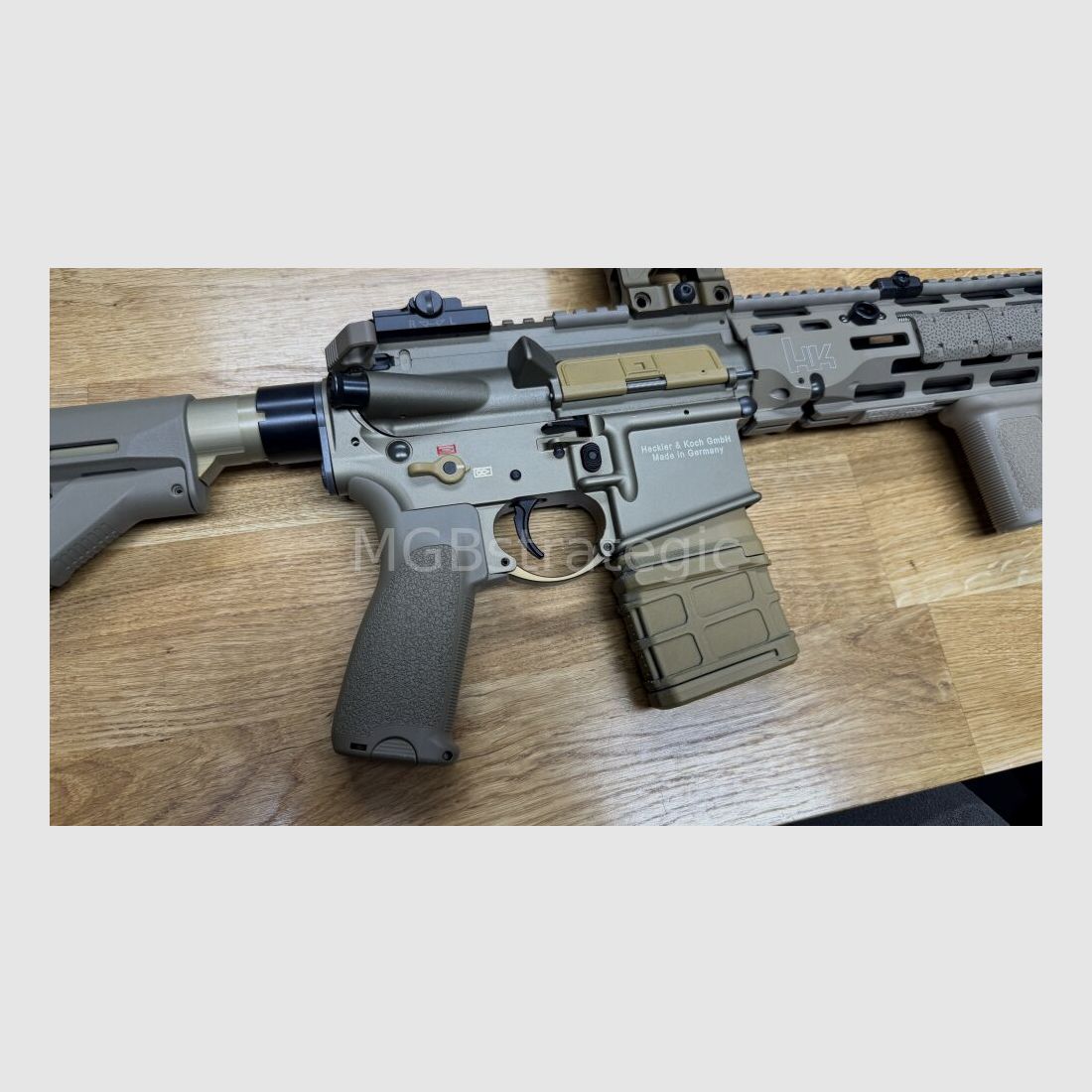 Heckler & Koch MR223 A3 Slim-Line 12,5" canon - carabine semi-automatique .223Rem H&K M-LOK garde de canon / canon tourné et raccourci / système HK416