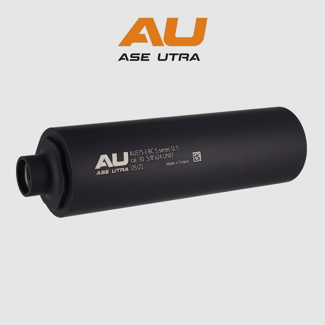 ASE UTRA SILENCER SL7i .30 5/8"-24 UNEF BLACK CERAKOTE