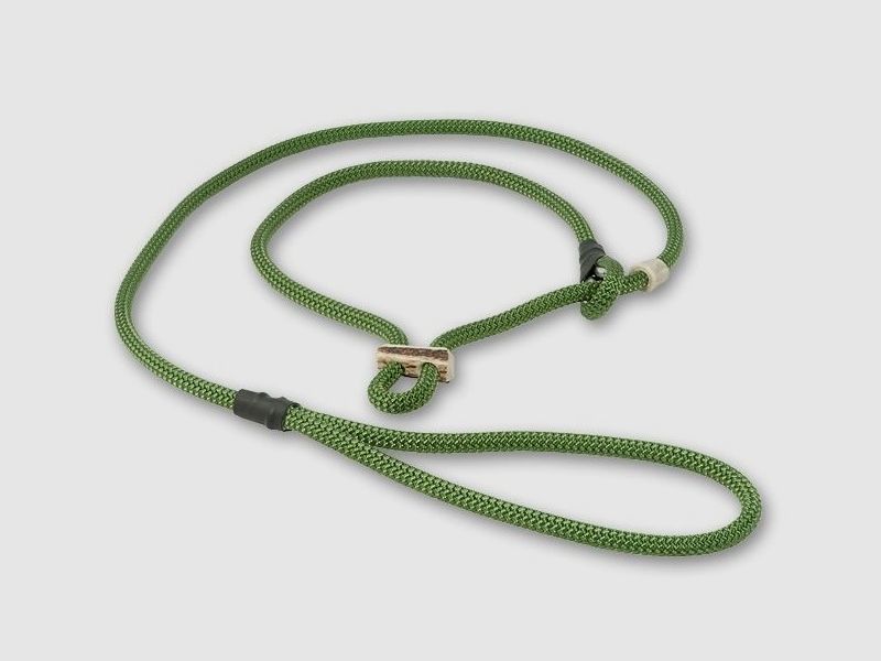 Mystique® Field trial moxon Lijn 8mm 180cm groen met hoornstopper, afbeelding 1 van 2