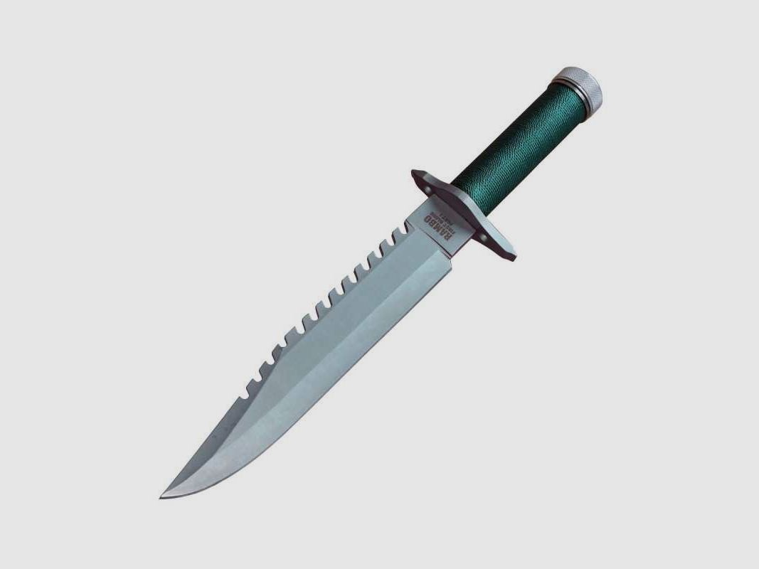 Rambo 1 First Blood Part I Bowie Messer Premium Edition