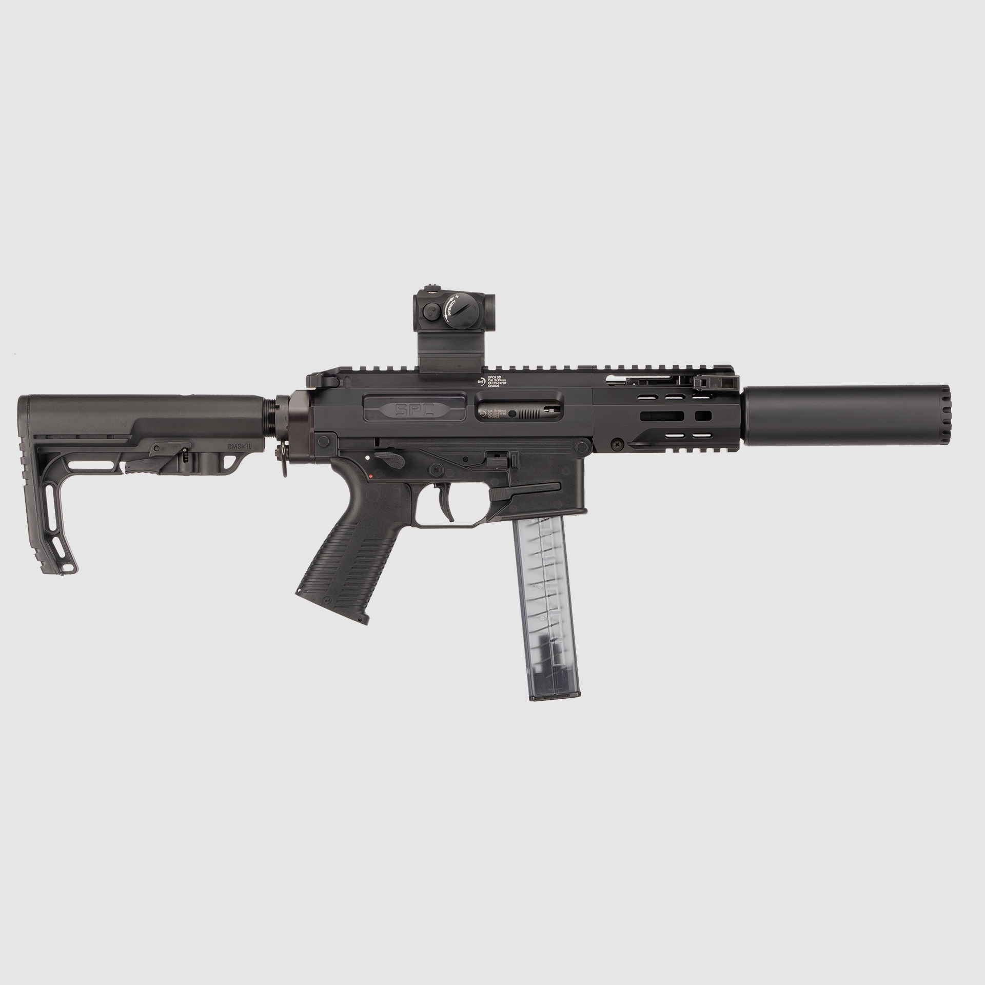 fucile semiautomatico B&T AG SPC9 SD 9mm Para (BT Magazine), immagine 1 di 2