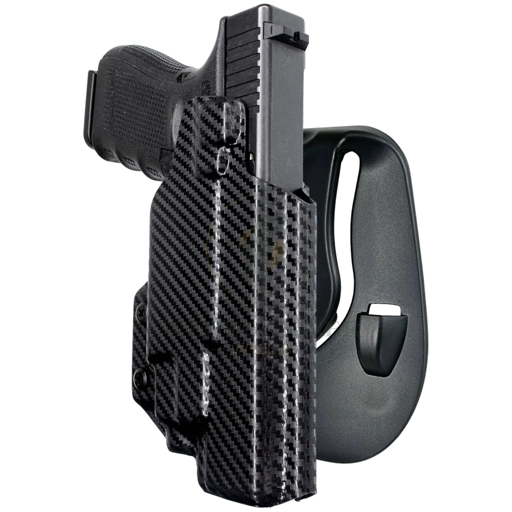 Holster für Glock 34 TLR8 Paddle Schwarz