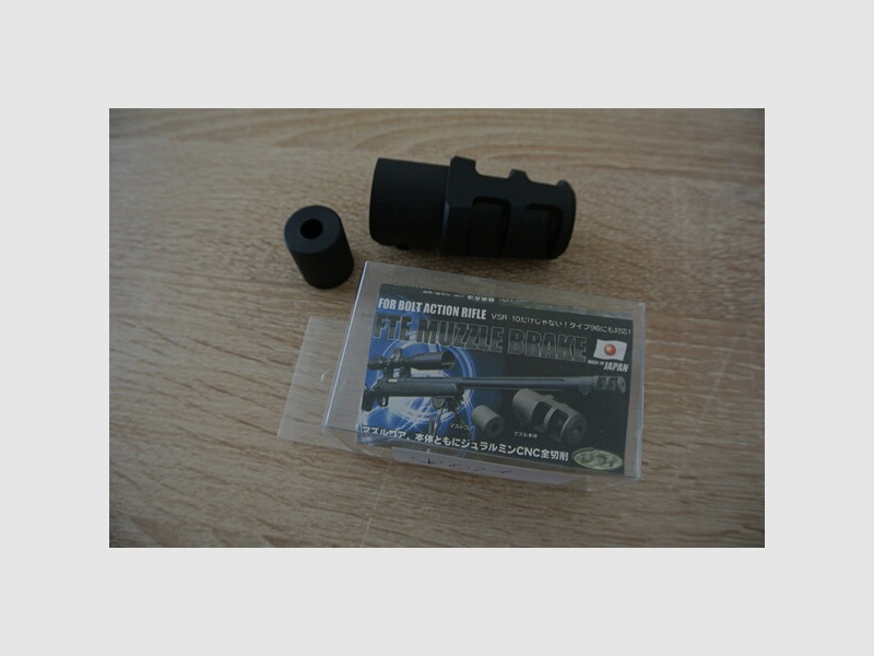 PDI FTE Muzzle Brake Mündungsfeuerdämpfer Airsoft Softair Sinper