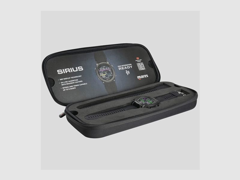 MARES SIRIUS BLACK/SILVER MIT MARES TANK MODUL 2.0, Bild 7 von 8