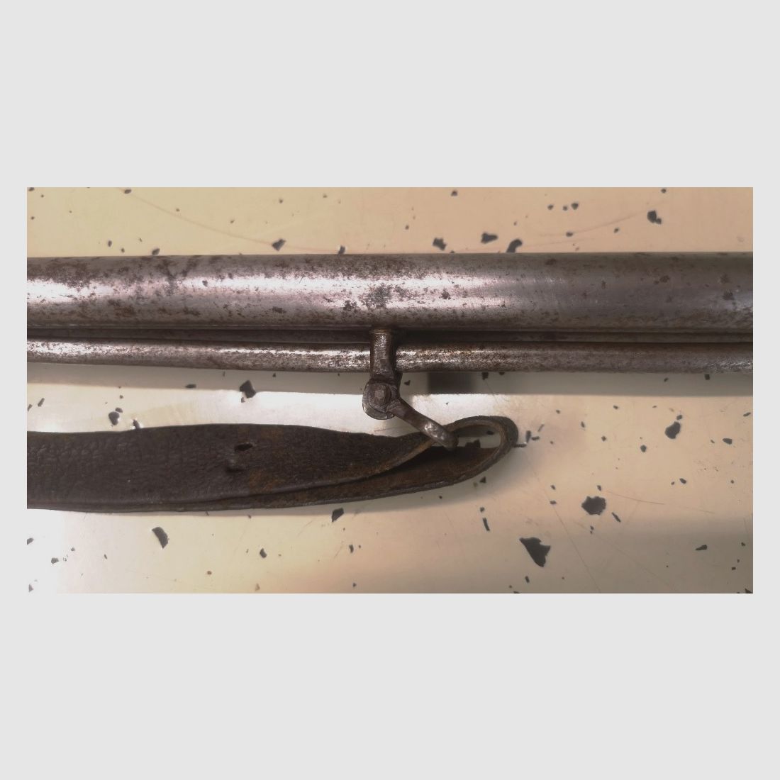 Front-loading double-barrel shotgun F. Barnes