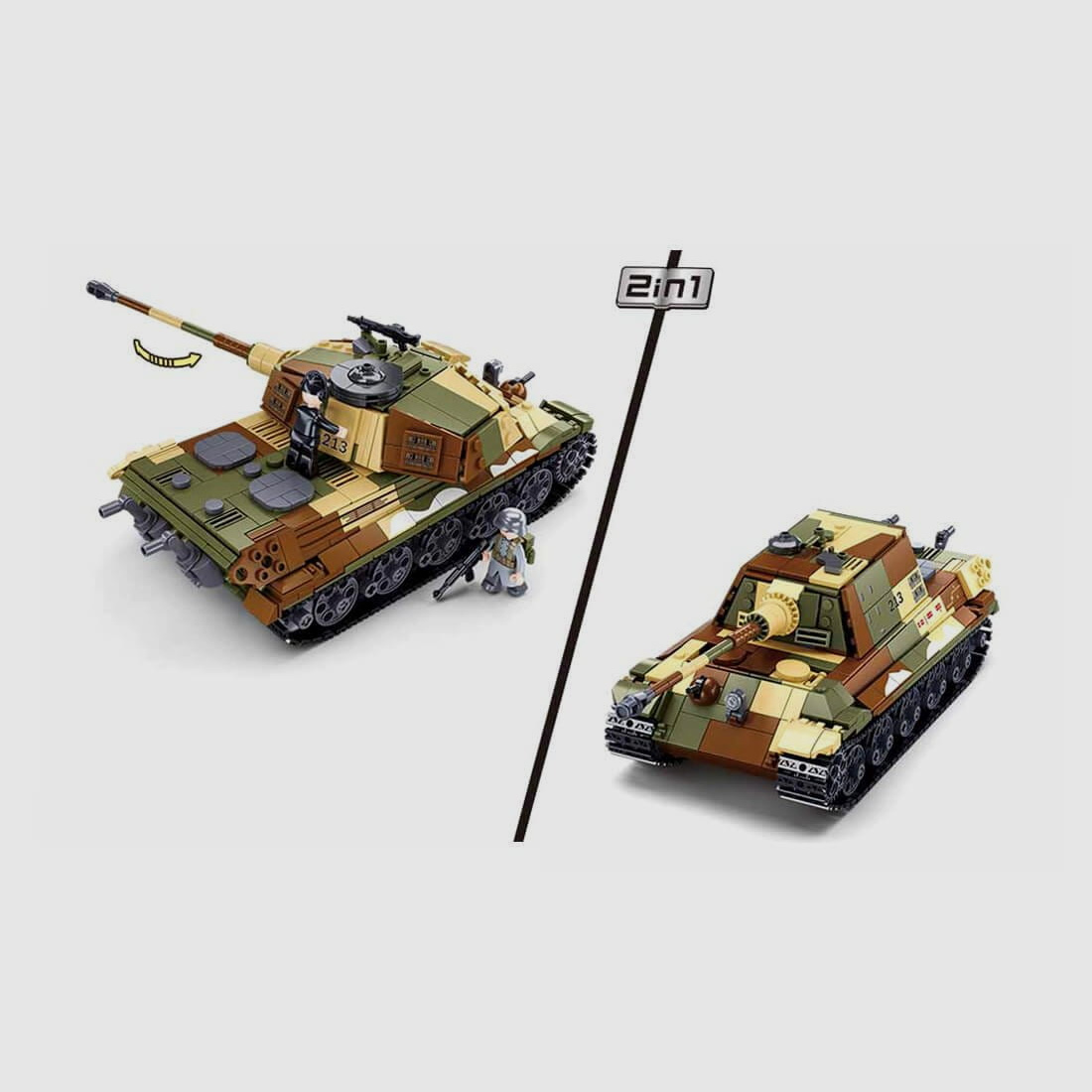 Sluban WWII - Schwerer Deutscher Panzer