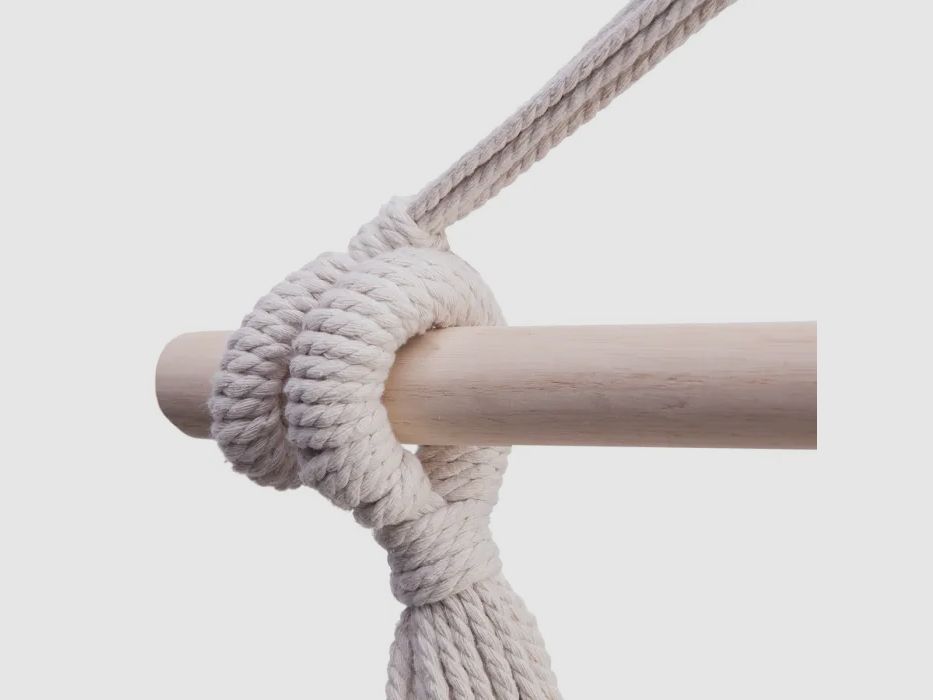 NC0033 Hanging chair 130x100cm Beige Nils Camp