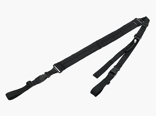 Quick Adjust Padded 2 Point Sling - Black [EM]