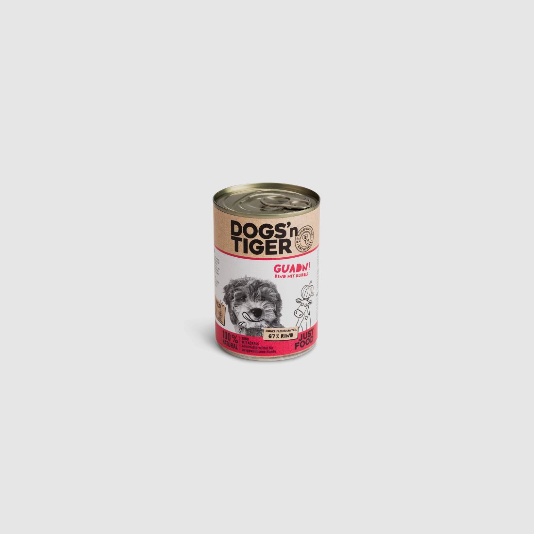 Dogs’n Tiger Hundenassfutter Guadn! 400g