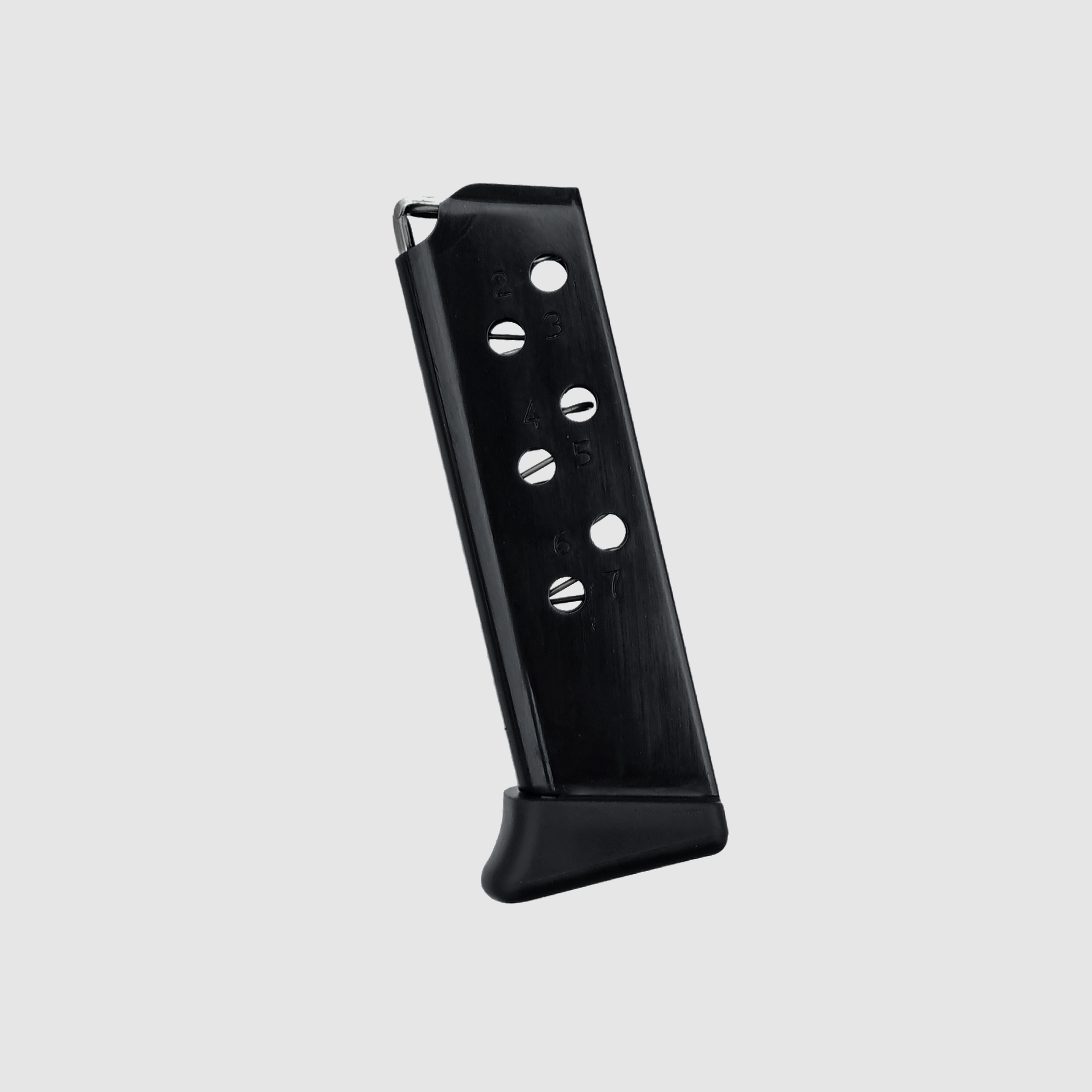 Walther PPK .32 ACP stalen magazijn voor 7 patronen, HT Blue, verlengde magazijnbodem - MECGAR
