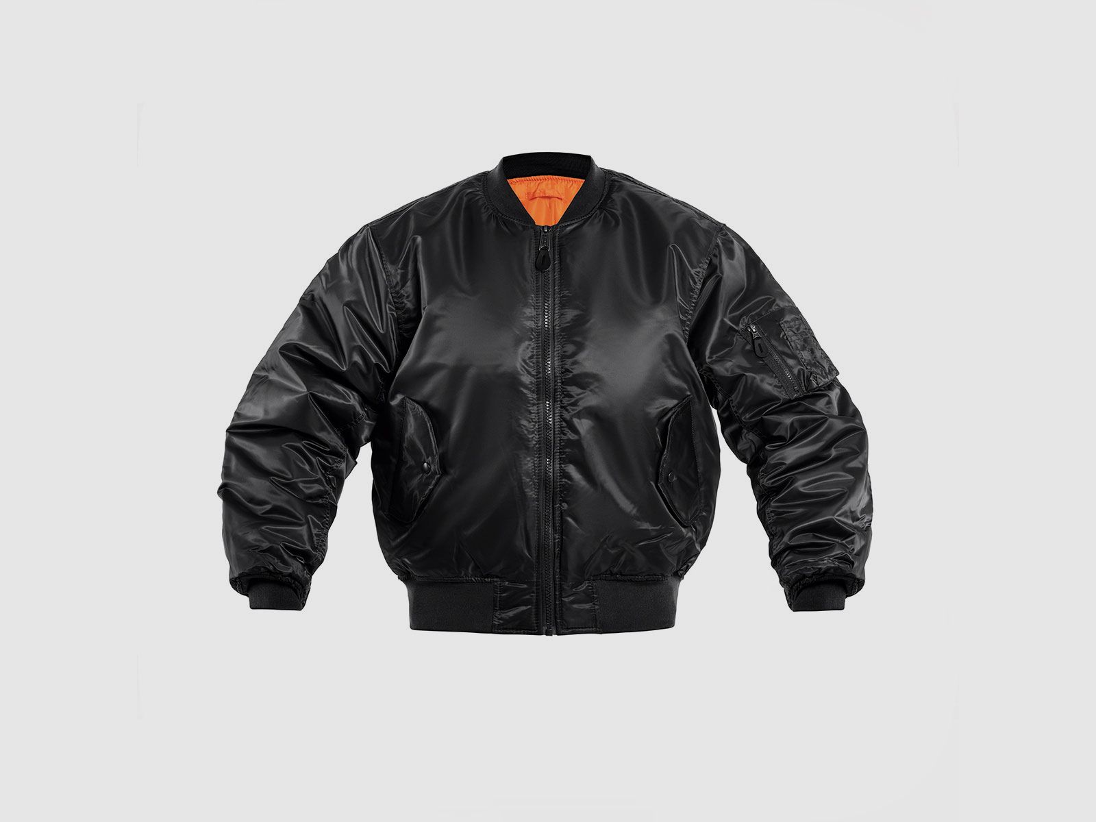 MIL-TEC – BOMBER USA ′TYPE MA1® ZWART, afbeelding 1 van 4