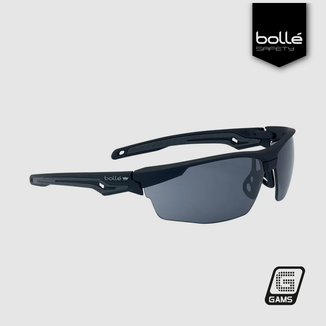 Lunettes de protection fumées Bollé TRYON BSSI, image 1 sur 2