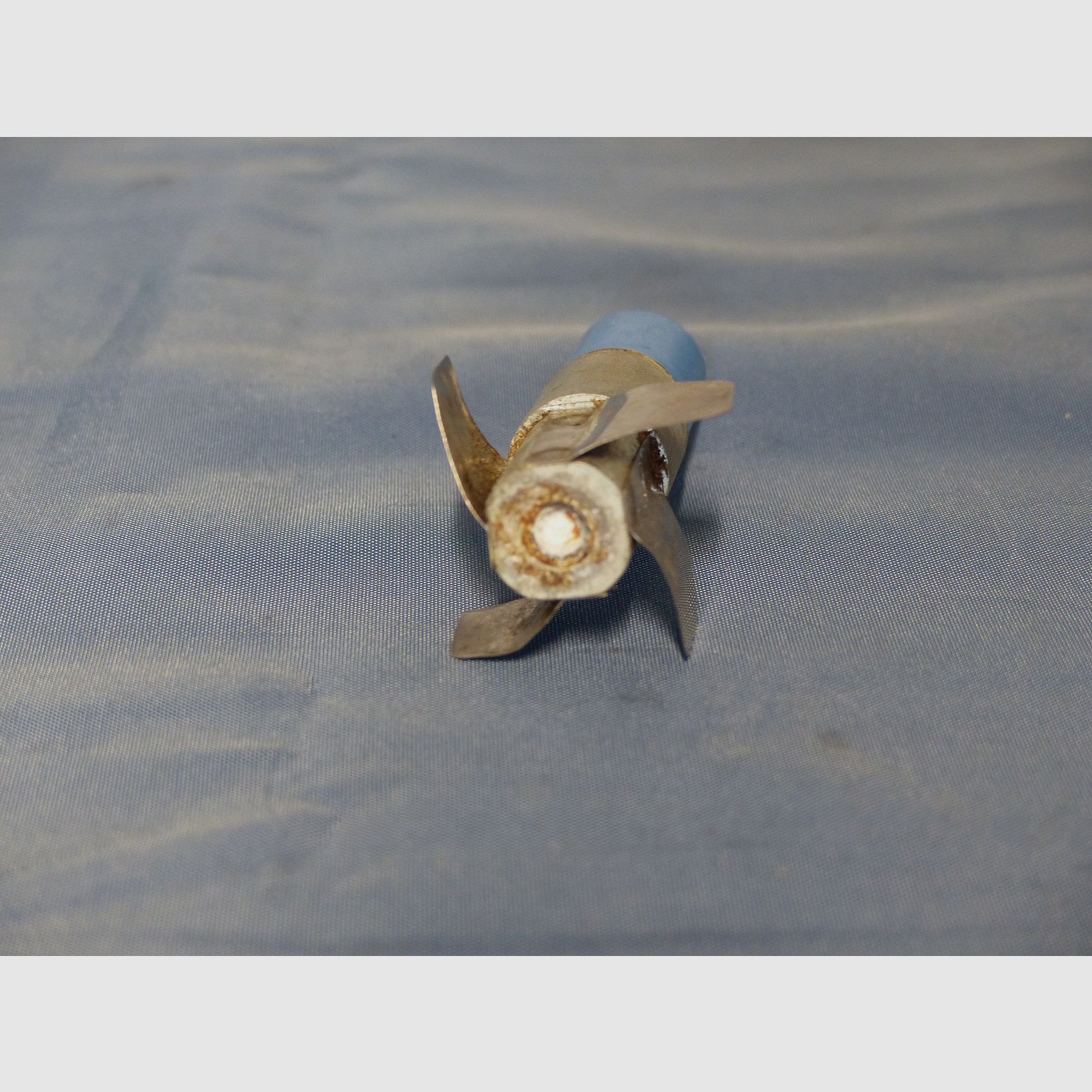 Bundeswehr BW 3 pieces of training ammunition cartridge projectiles blue G3 cleaning equipment 60s 70s