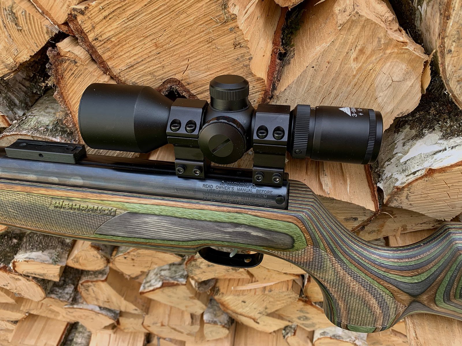 Weihrauch HW 77 K Special Edition Kal. 4,5mm mit Zielfernrohr 3-9x40 compact