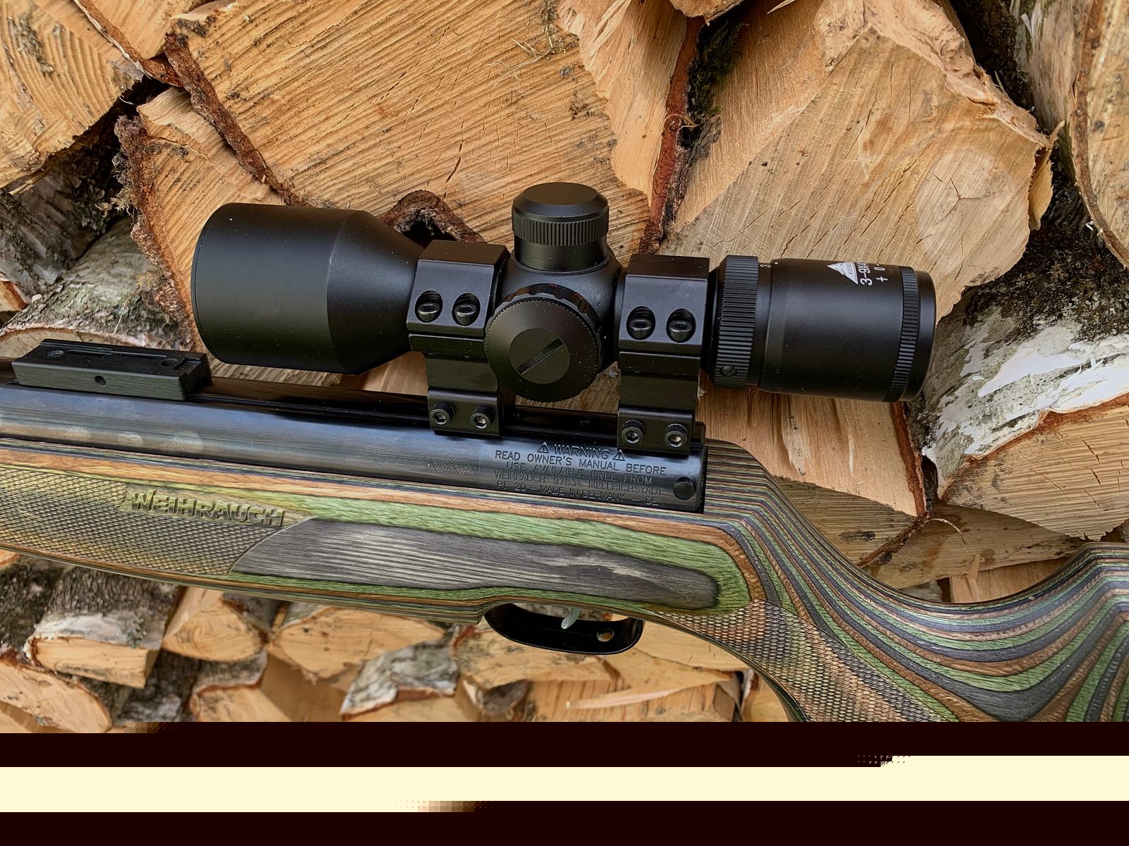 Weihrauch HW 77 Special Edition cal. 4.5mm with scope 3-9x40 compact