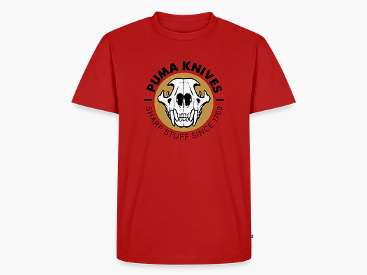 Men’s Premium T-Shirt Skull Frontal Sharp Stuff
