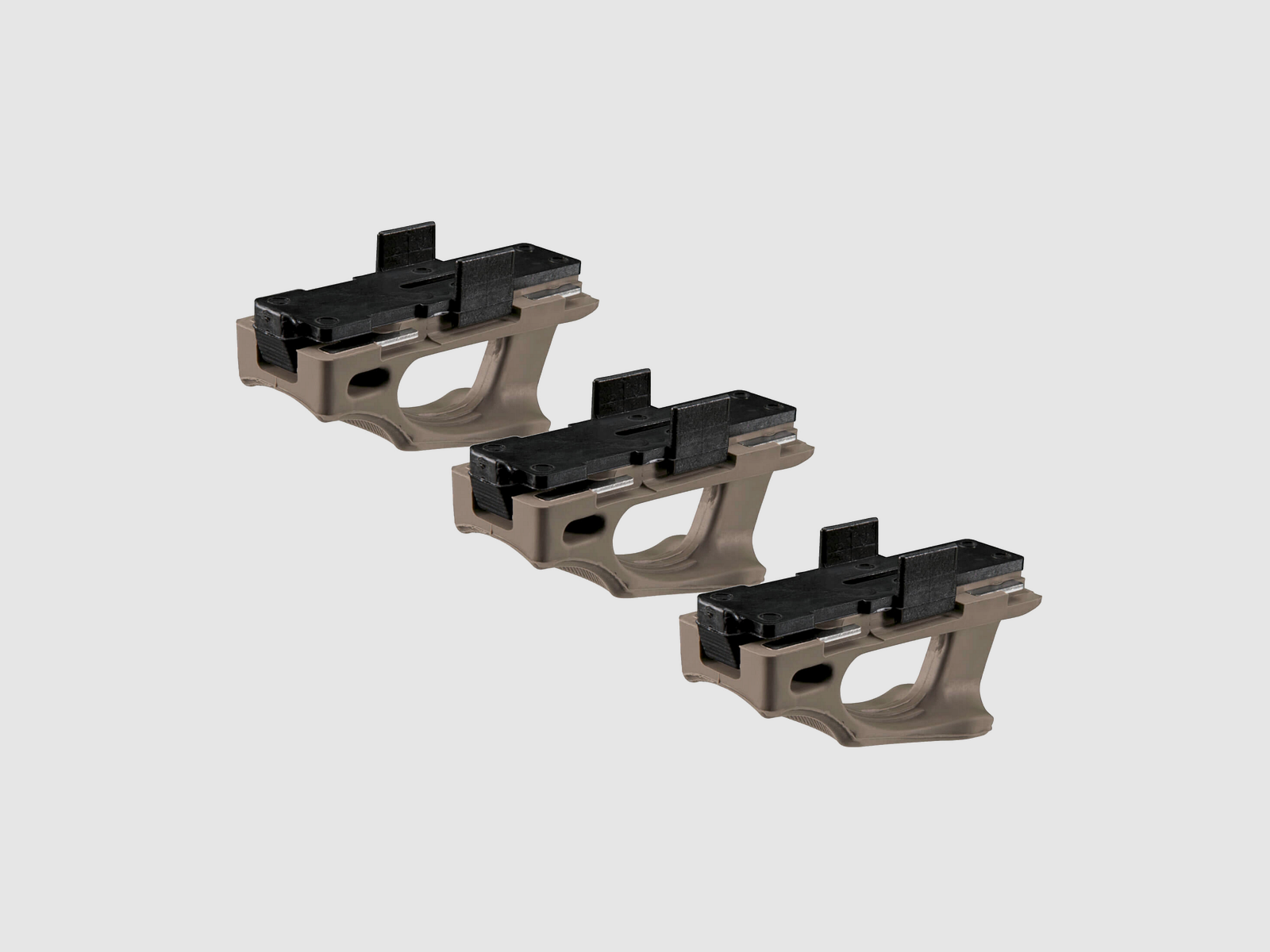Base del cargador Ranger Plate USGI 5.56, 3 unidades, FDE, MAG020 - Magpul