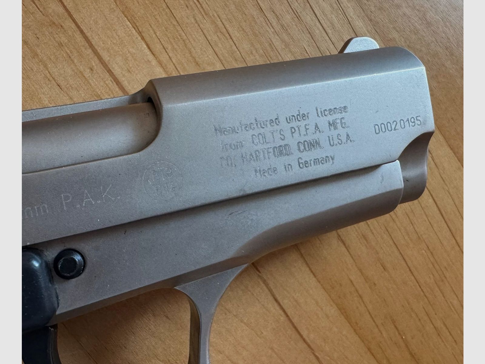 Colt Double Eagle Nickel 9 mm P.A.K.
