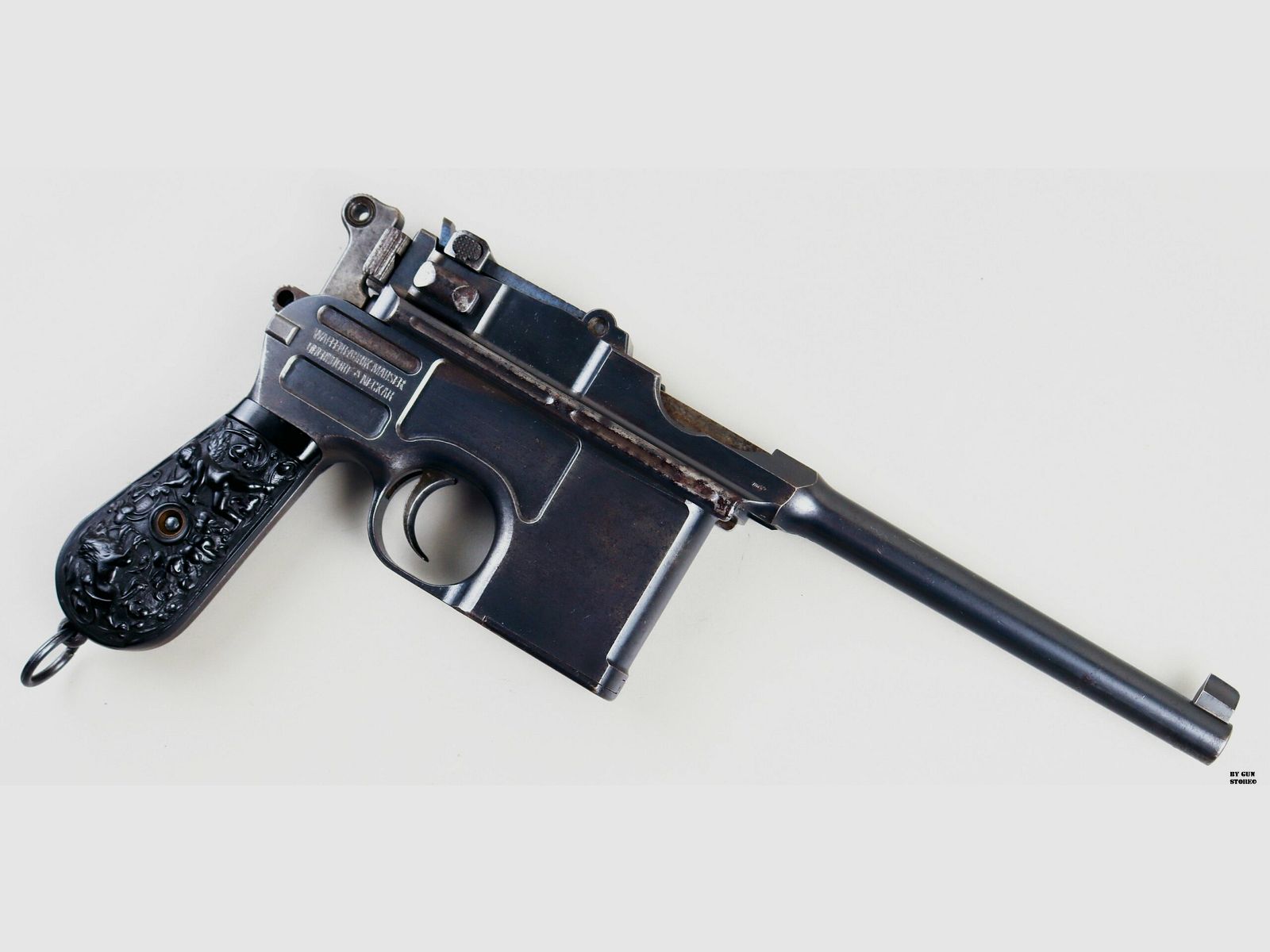 Pistola Mauser mod. C96 cal. 7,63 Mauser matr. 34961, immagine 8 di 27