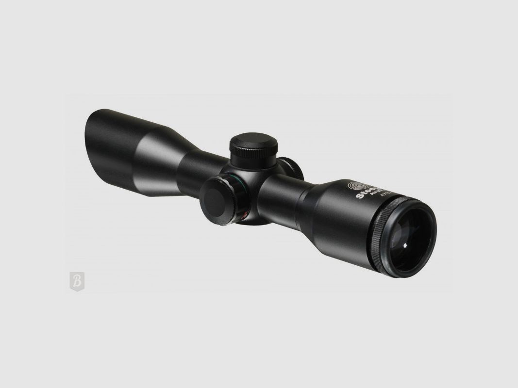 LUNETTE STOEGER STOEGER 4X32 KOMPAKT MIT BELEUCHTETEM FADEN + HALTERUNG, Bild 1 von 2