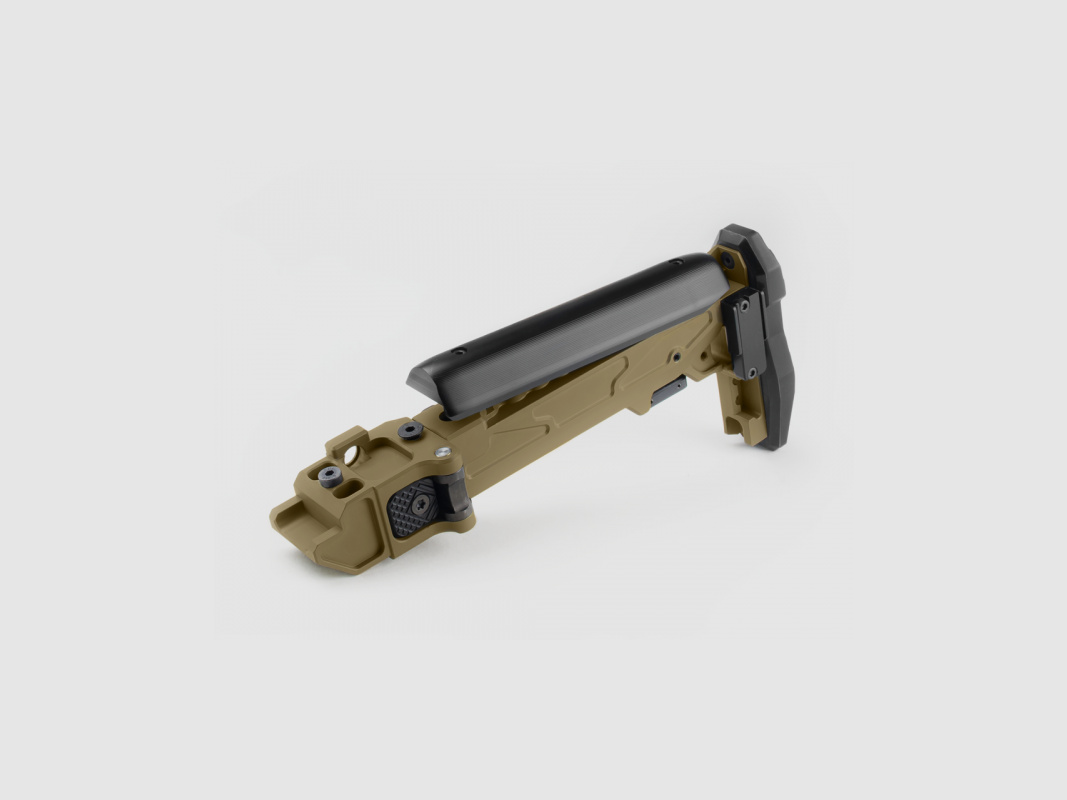 KPYK adjustable folding stock for AK CRC 9033 Coyote Tan