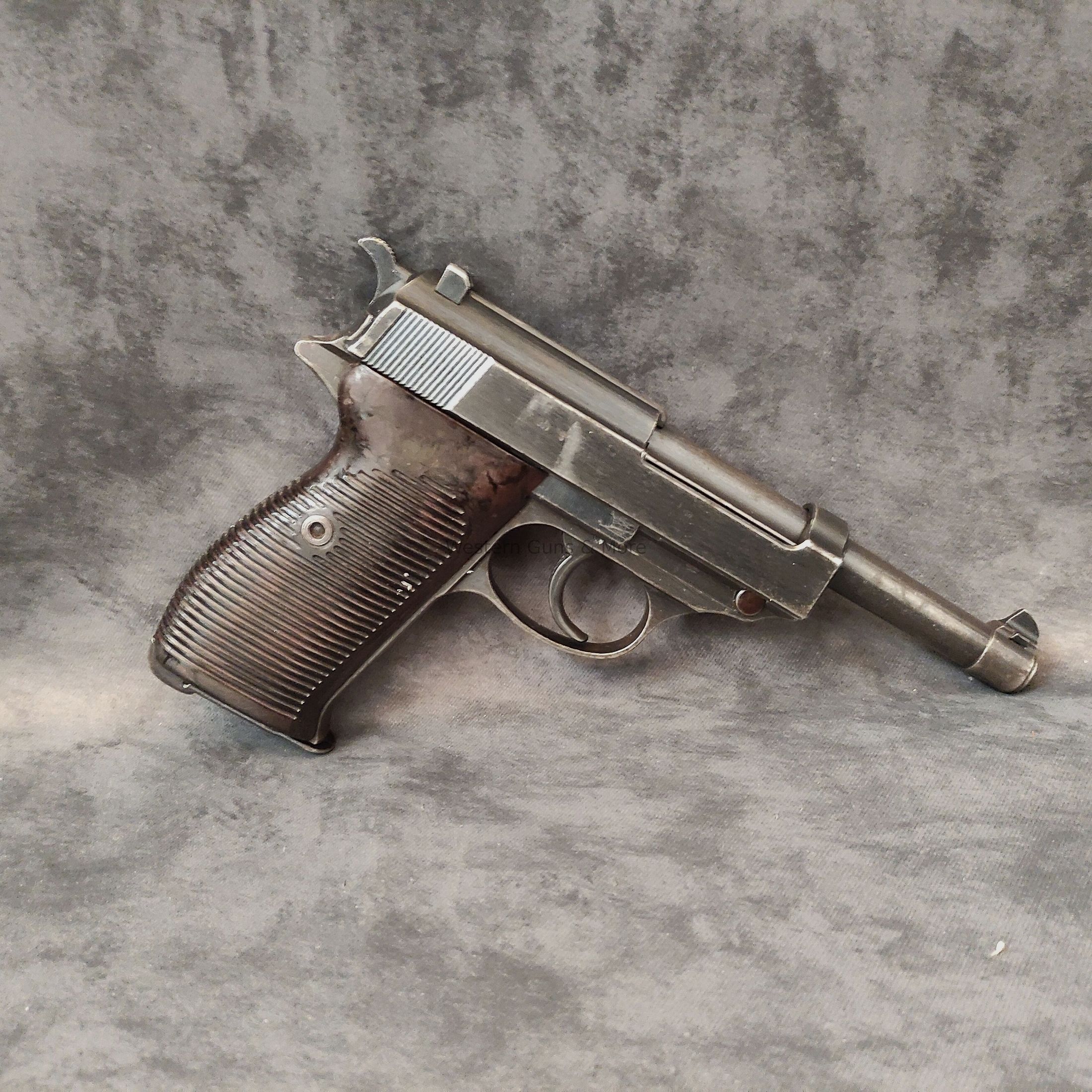 Carl Walther Zella Mellis P.38 ac42 (1942) Nummerngleich