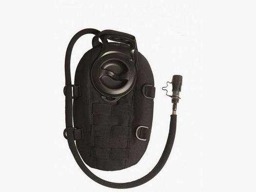 HYDRATION-PACK 1,0 L - OVAL - SCHWARZ - MOLLE / CAMEL BAG